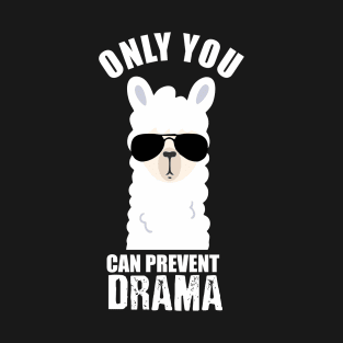 only you can prevent drama T-Shirt