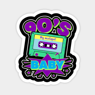 90S BABY Inspired 90s Baby Magnet