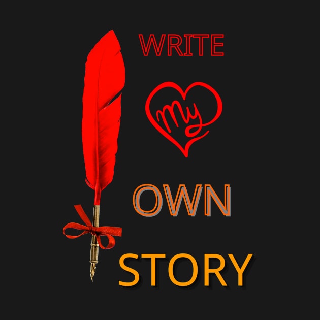 wrote my own story on by logo desang