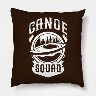 canoe squad Pillow