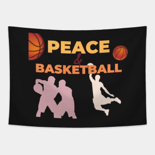 Peace & Basketball - International day of Peace Tapestry