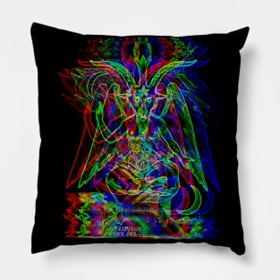 Baphomet Transcendental Pillow