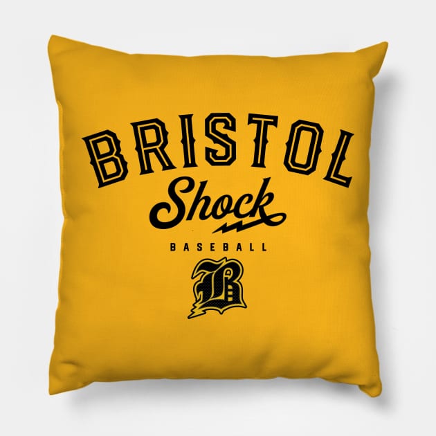 Bristol Shock Baseball over Yellow Pillow by CTLBaseball