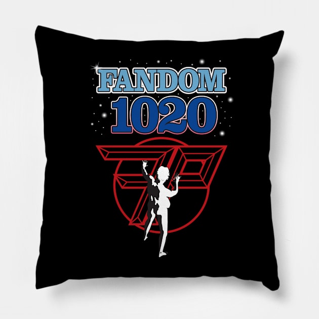 Fandom Power 1020 Pillow by Fandom Power Podcast Merch Shop