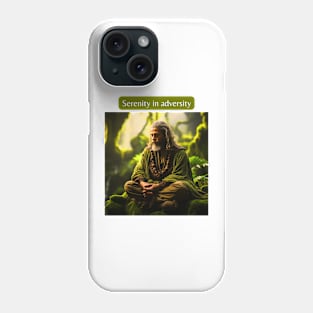 Serenity in adversity Phone Case