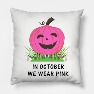 Pink October Pillow