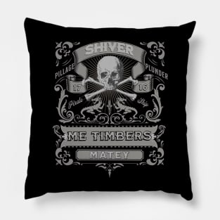 Shiver Me Timbers Pillow