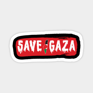 SAVE GAZA Magnet