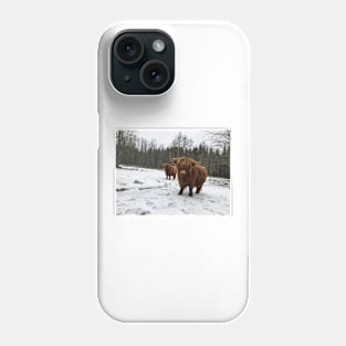 Scottish Highland Cattle Cows 2247 Phone Case