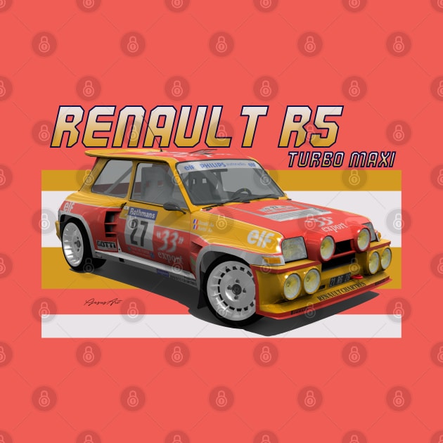 Renault R5 Turbo MAXI by PjesusArt