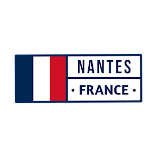 Nantes France Flag T-Shirt