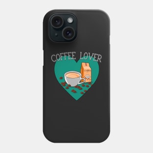 Coffee and Caffeine Lover Phone Case