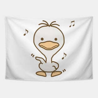 Quack Quack Quack - White Tapestry