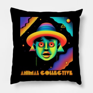 Animal Collective ••• Original Psychedelic Fan Art Pillow