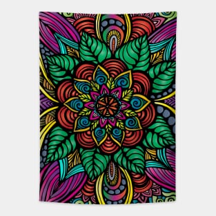 mandala colored Tapestry