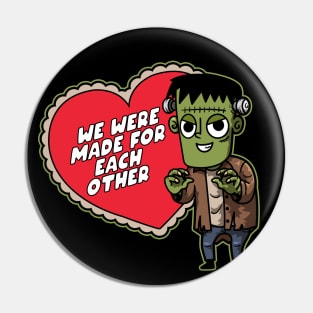 Monster Valentine Pin