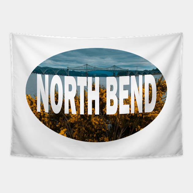 NORTH BEND OREGON Tapestry by stermitkermit