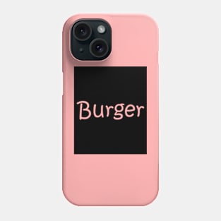 Burger Phone Case