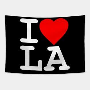 I Love La Los Angeles Tapestry