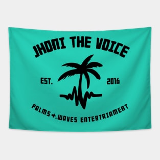 Jhoni The Voice X Palms and Wavs Ent Tee Tapestry