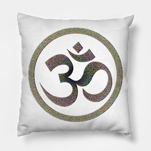 OM: Circle Pillow