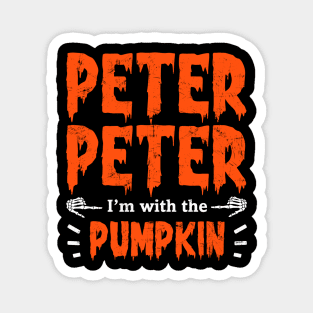 Peter Pumpkin Eater Costume Halloween Splash Magnet