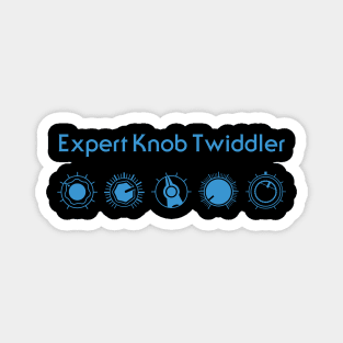 Expert Knob Twiddler (Blue) Magnet