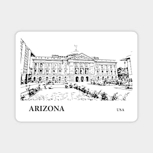 Arizona State USA Magnet