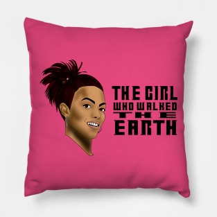 The Girl Who Walked The Earth Pillow