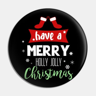 Merry Christmas Pin