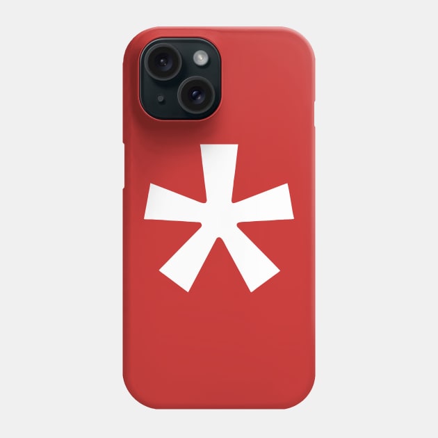 Asterisk League Phone Case by LordNeckbeard