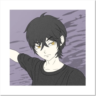 Emo Anime Pfp Boy Poster Decorative Painting Canvas Wall Art Living Room  Posters Bedroom Painting 16x24inch(40x60cm) : : Home & Kitchen