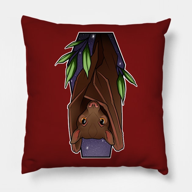 Hanging Around Pillow by Miss_Bethany_Tattoos