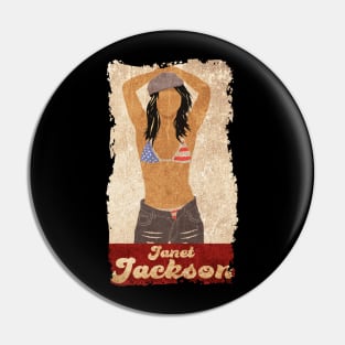 vintage old janet Pin