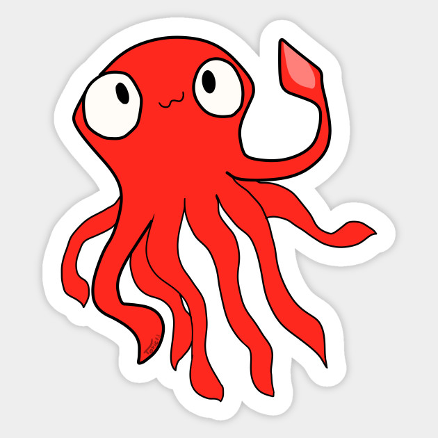 Squid Squid Sticker Teepublic Au