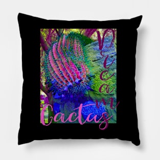 Cactus Dreams, Neon Cactus Pillow