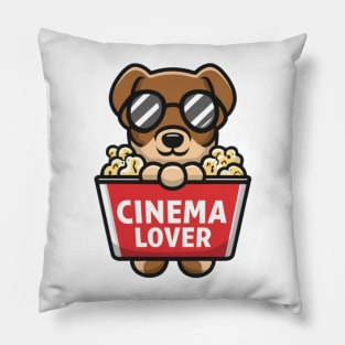 cinema lover dog Pillow