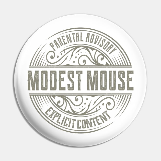 Modest Mouse Vintage Ornament Pin by irbey