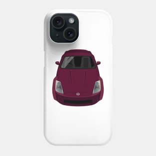 Fairlady 350Z Z33 2002-2008 - Interlagos Fire Red Phone Case