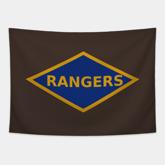 WW2 Ranger Patch Tapestry by TCP