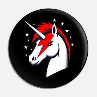 Red Hair Bowie Horse Pin