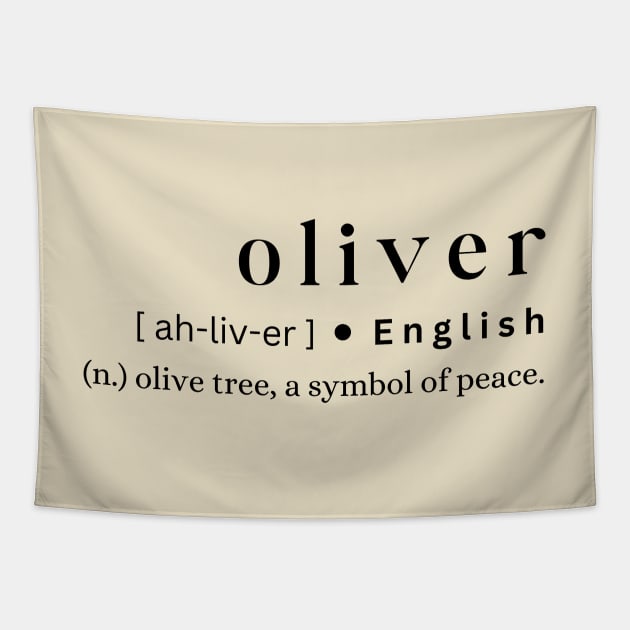 Oliver Tapestry by MajesticWords