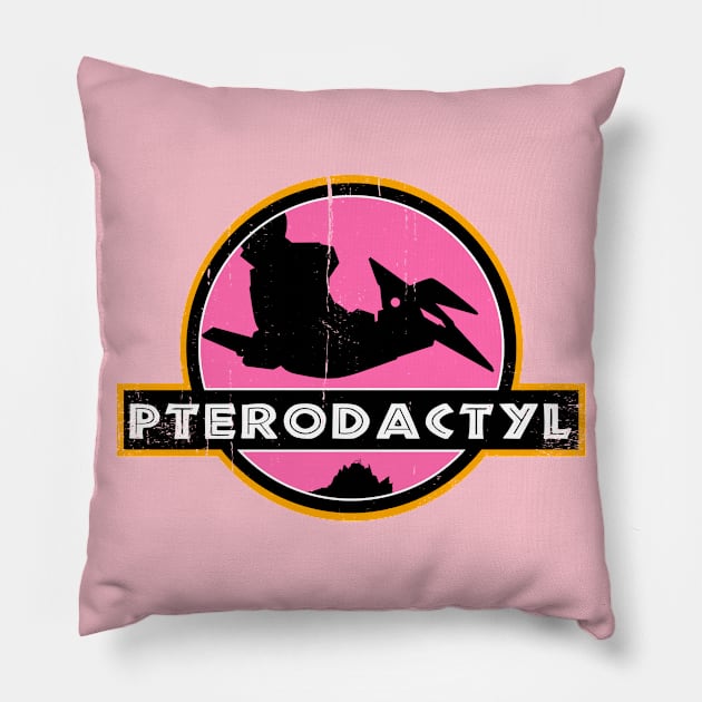 Pterodactyl! Pillow by nickbeta