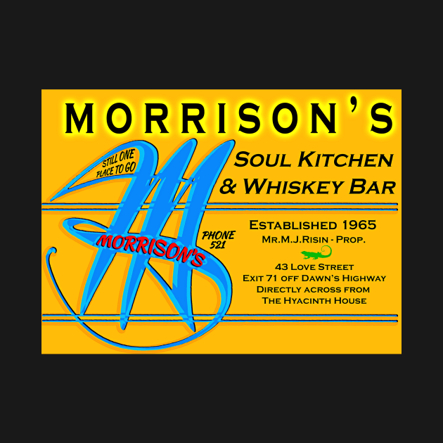 Morrison's Soul Kitchen Whiskey Bar by BlobTop