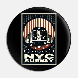 NYC Subway Pin