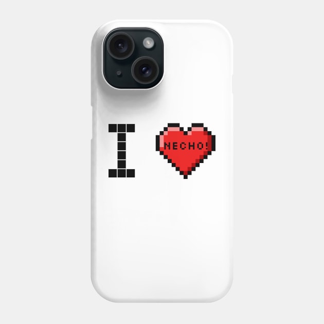 I love Necho 90s style Phone Case by Dogyy ART