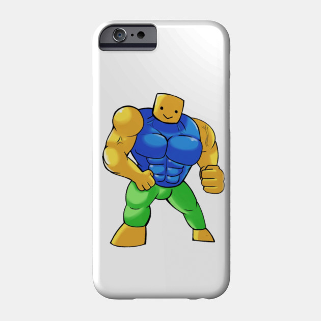 Paco Noob Roblox Paco Noob Roblox Phone Case Teepublic - roblox muscles meme