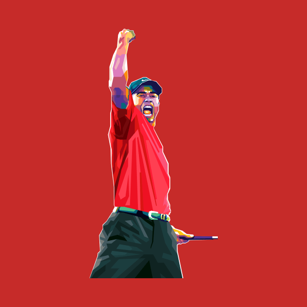 Tiger Woods by giltopann