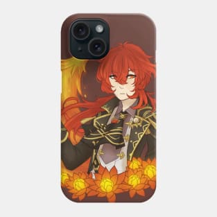 Diluc, Genshin Impact Phone Case