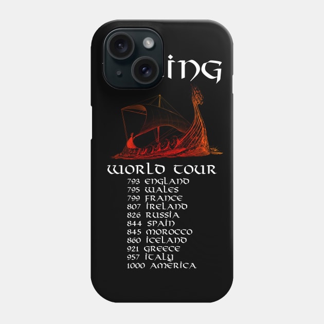 Viking World Tour Phone Case by Styr Designs